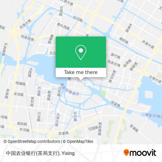 中国农业银行(茶局支行) map