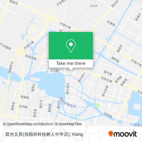 晨光文具(兆颐祥科技树人中学店) map