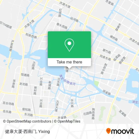 健康大厦-西南门 map