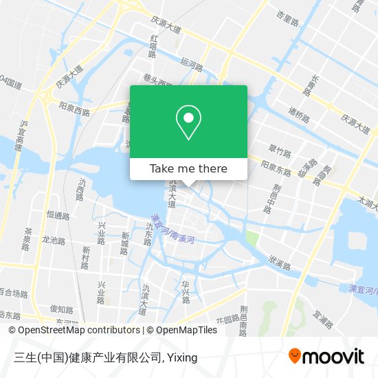 三生(中国)健康产业有限公司 map