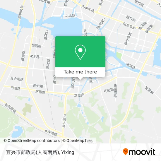 宜兴市邮政局(人民南路) map