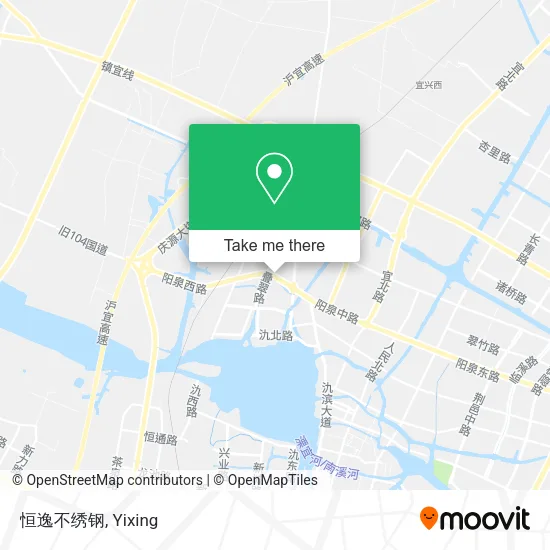 恒逸不绣钢 map