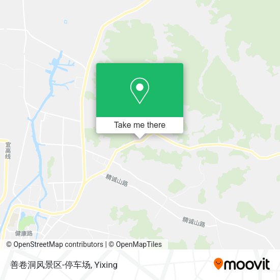 善卷洞风景区-停车场 map