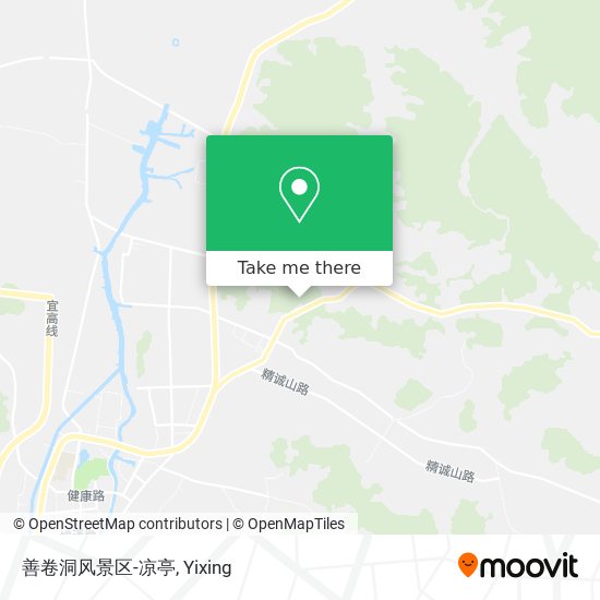 善卷洞风景区-凉亭 map