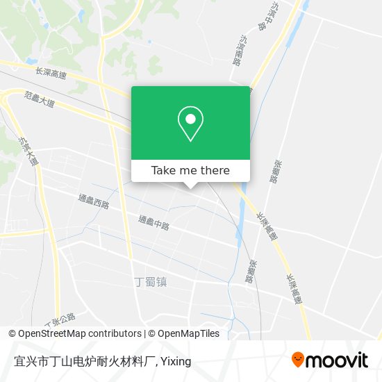 宜兴市丁山电炉耐火材料厂 map