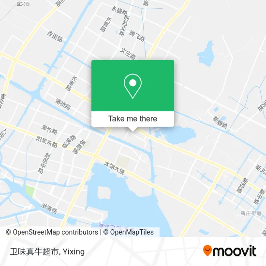 卫味真牛超市 map