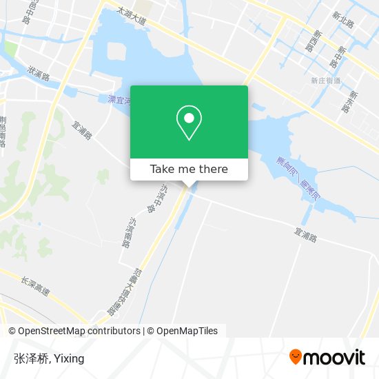 张泽桥 map