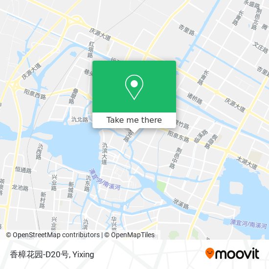香樟花园-D20号 map