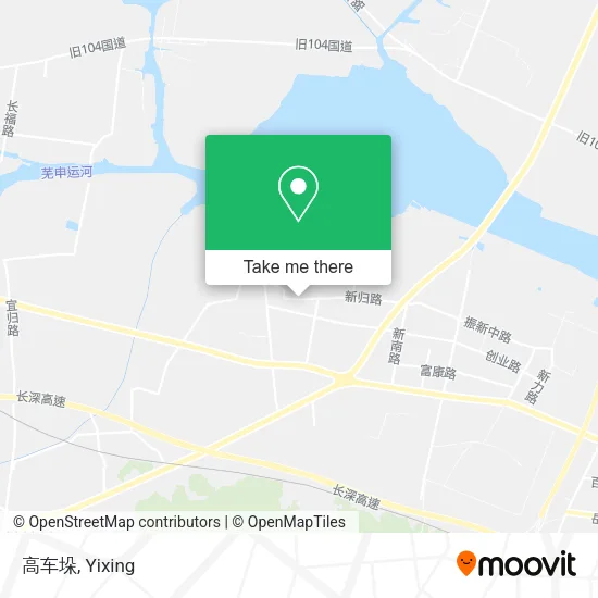 高车垛 map