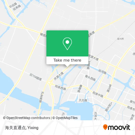 海关直通点 map