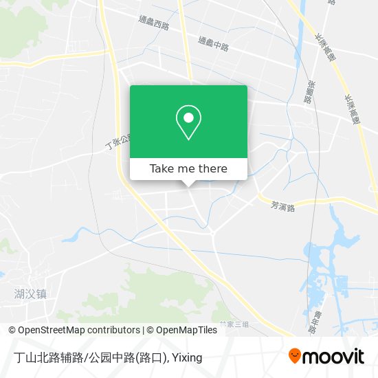 丁山北路辅路/公园中路(路口) map