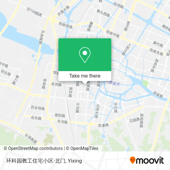 环科园教工住宅小区-北门 map