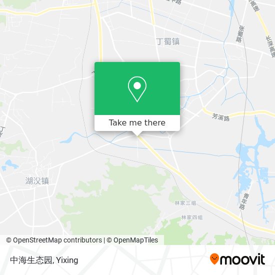 中海生态园 map
