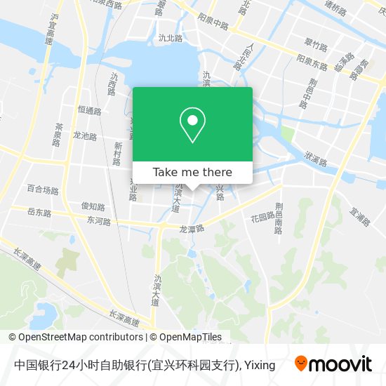中国银行24小时自助银行(宜兴环科园支行) map