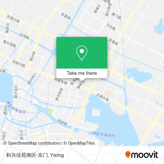 和兴佳苑南区-东门 map