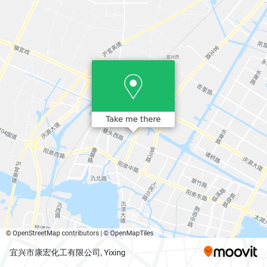 宜兴市康宏化工有限公司 map