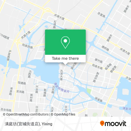 满庭坊(宜城街道店) map
