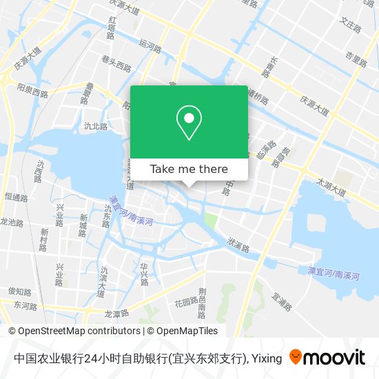 中国农业银行24小时自助银行(宜兴东郊支行) map