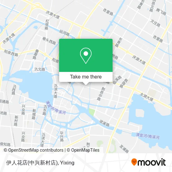 伊人花店(中兴新村店) map