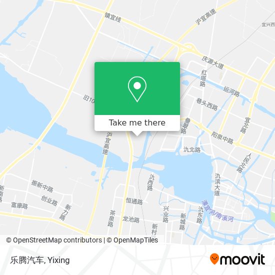 乐腾汽车 map