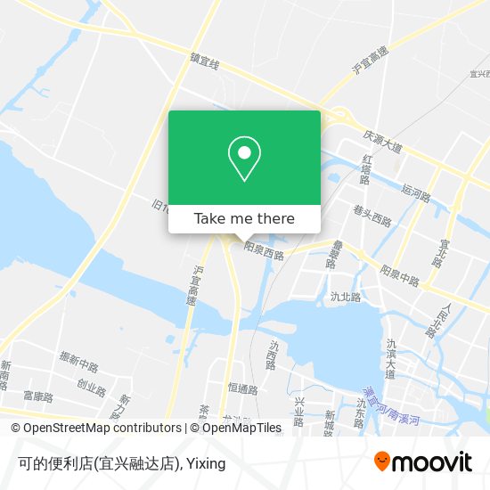 可的便利店(宜兴融达店) map