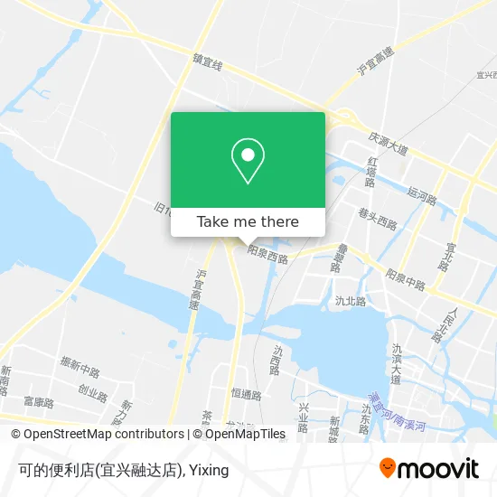 可的便利店(宜兴融达店) map