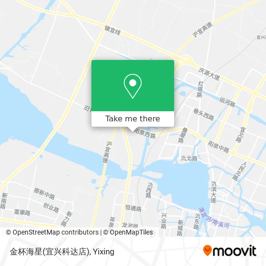 金杯海星(宜兴科达店) map