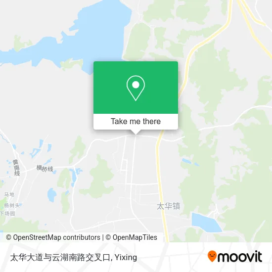 太华大道与云湖南路交叉口 map