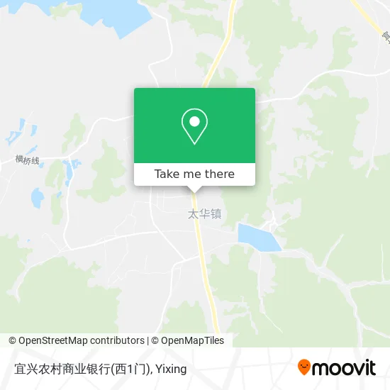 宜兴农村商业银行(西1门) map