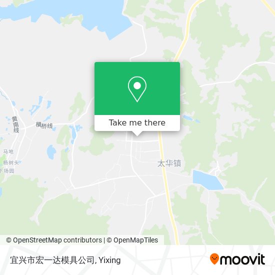 宜兴市宏一达模具公司 map