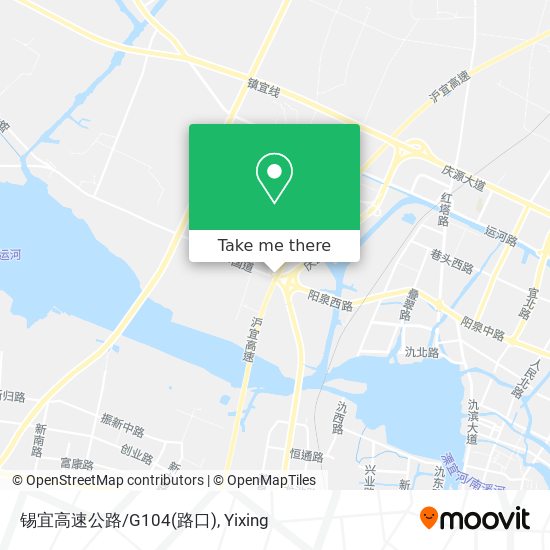 锡宜高速公路/G104(路口) map