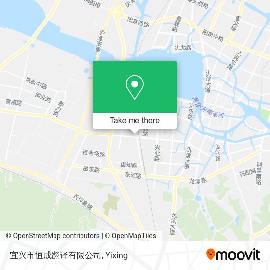 宜兴市恒成翻译有限公司 map
