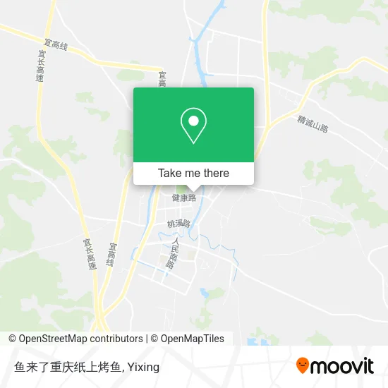鱼来了重庆纸上烤鱼 map