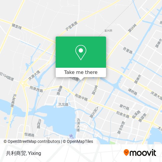共利商贸 map