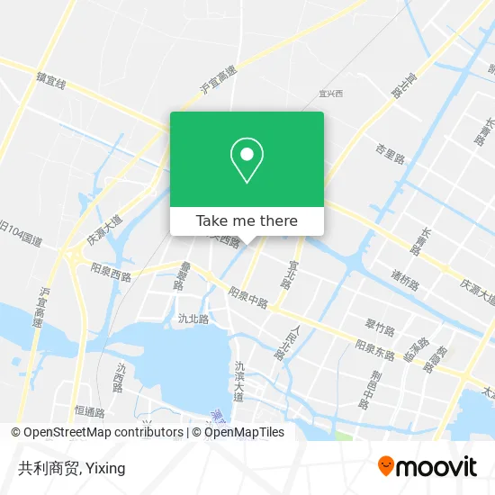 共利商贸 map