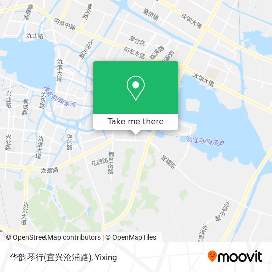 华韵琴行(宜兴沧浦路) map