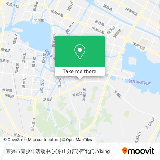 宜兴市青少年活动中心(东山分部)-西北门 map