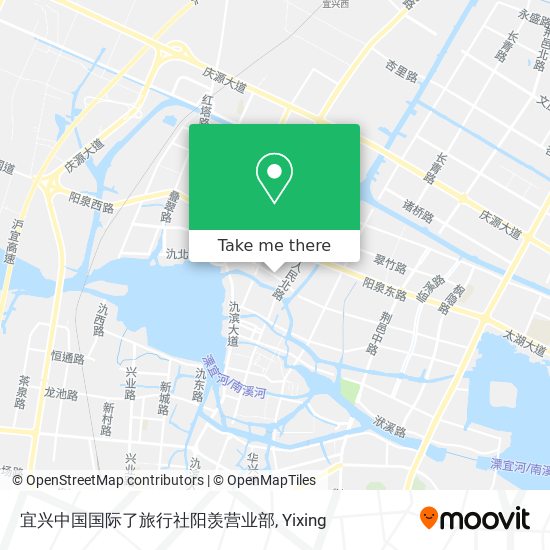 宜兴中国国际了旅行社阳羡营业部 map