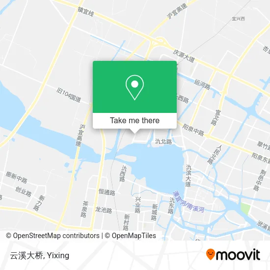 云溪大桥 map