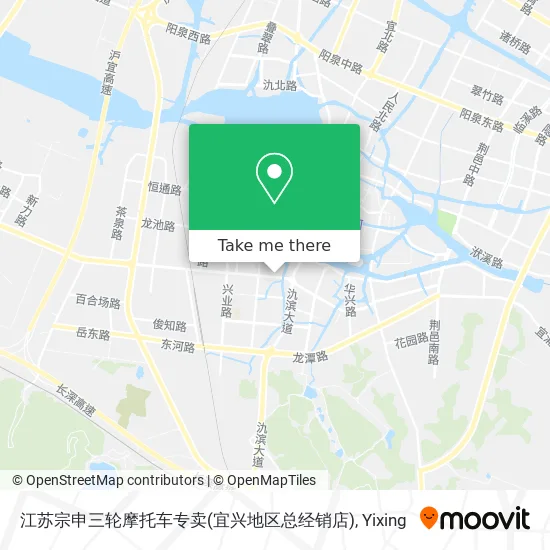 江苏宗申三轮摩托车专卖(宜兴地区总经销店) map