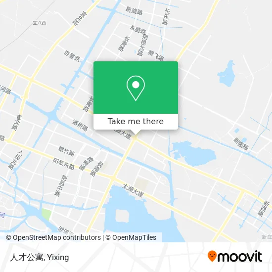 人才公寓 map