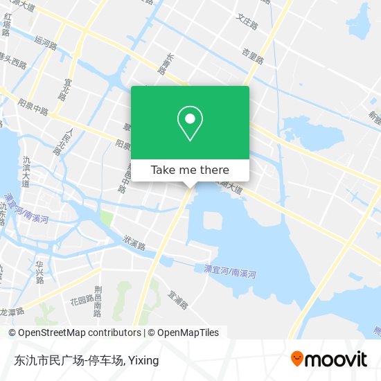东氿市民广场-停车场 map