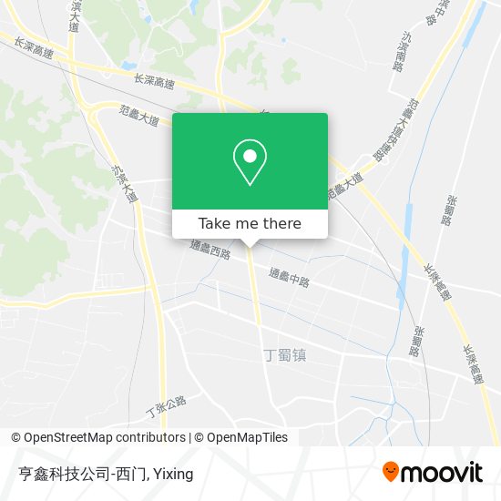 亨鑫科技公司-西门 map