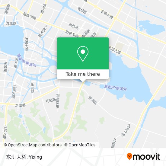 东氿大桥 map