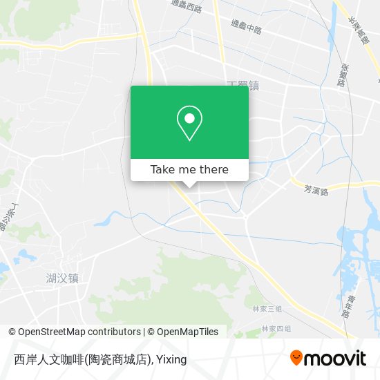 西岸人文咖啡(陶瓷商城店) map