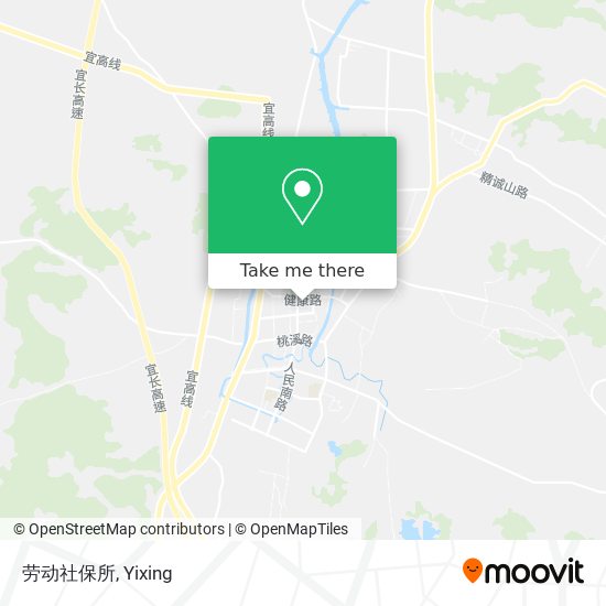 劳动社保所 map