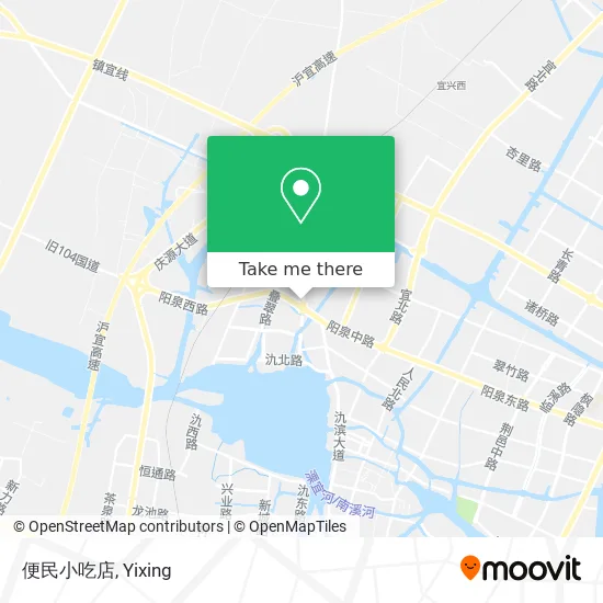 便民小吃店 map