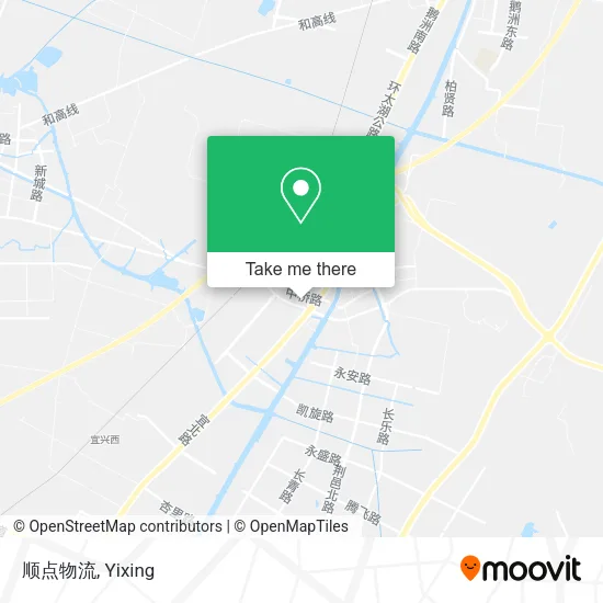 顺点物流 map