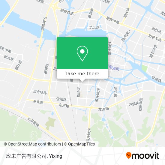 应未广告有限公司 map