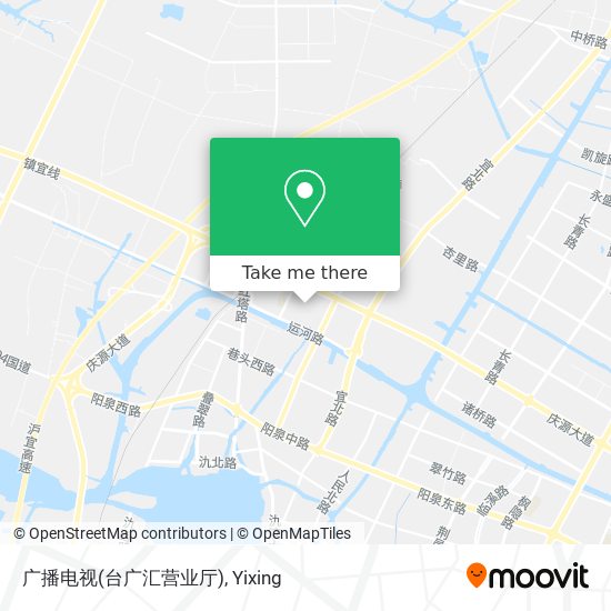 广播电视(台广汇营业厅) map